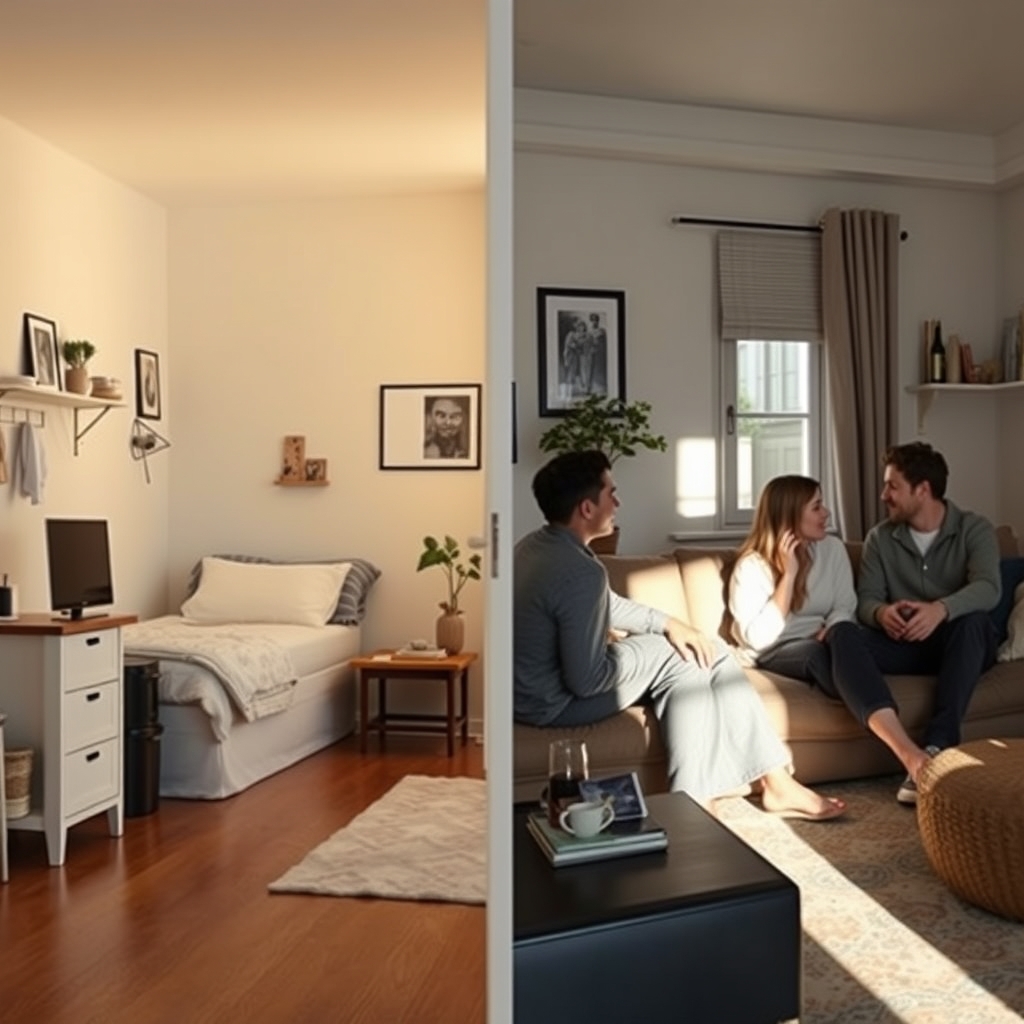 1BHK Alone vs Shared 2BHK: A Real Cost Comparison